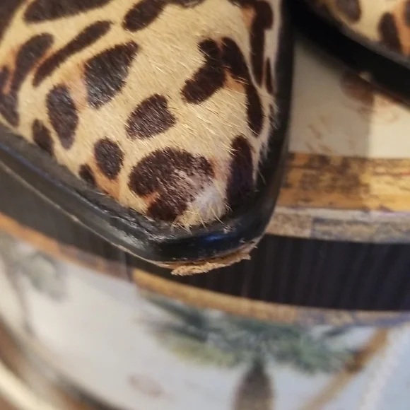 Dolce Vita Animal Print V side Bootie Size 10 fits like 9.5 - Picture 8 of 16